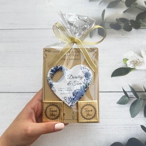 Customizable Wedding Favor For Guests in Bulk, Heart Shape Wedding Thank You Favor, Custom Wedding Gift, Wedding Gift, Gift Pack for Guests