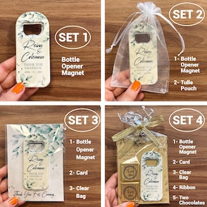 Imán de recuerdo de boda con paquete de regalo y chocolate, paquete de regalo de boda para invitados, recuerdos de boda para invitados al por mayor, souvenir de boda imagen 2