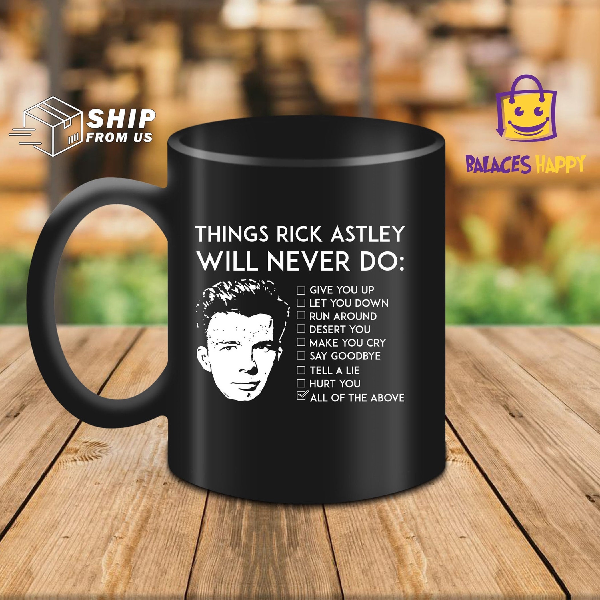 things that rick astley will never do