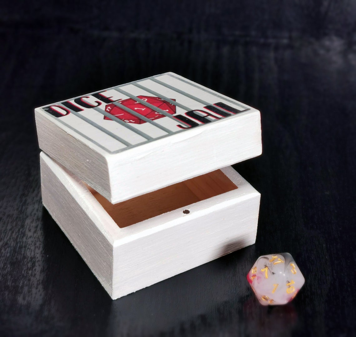Dice Jail Dice Box Dnd Gift Dnd Dice Dnd Box Dnd Dice Etsy UK