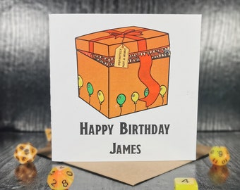Carte D Anniversaire Geek Etsy