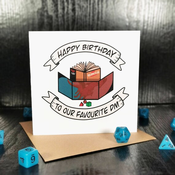 Joyeux Anniversaire A Notre Dm Prefere Carte Danniversaire Etsy France