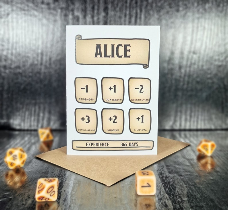 Level Up Birthday Card Personalised Birthday Card Dnd Etsy Level Up Birthday Card Personalised Birthday Card Dnd Etsy