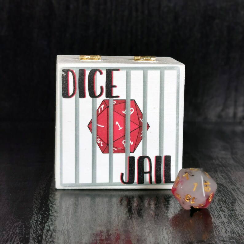 Dice Jail Dice Box Dnd Gift Dnd Dice Dnd Box Dnd Dice Etsy UK