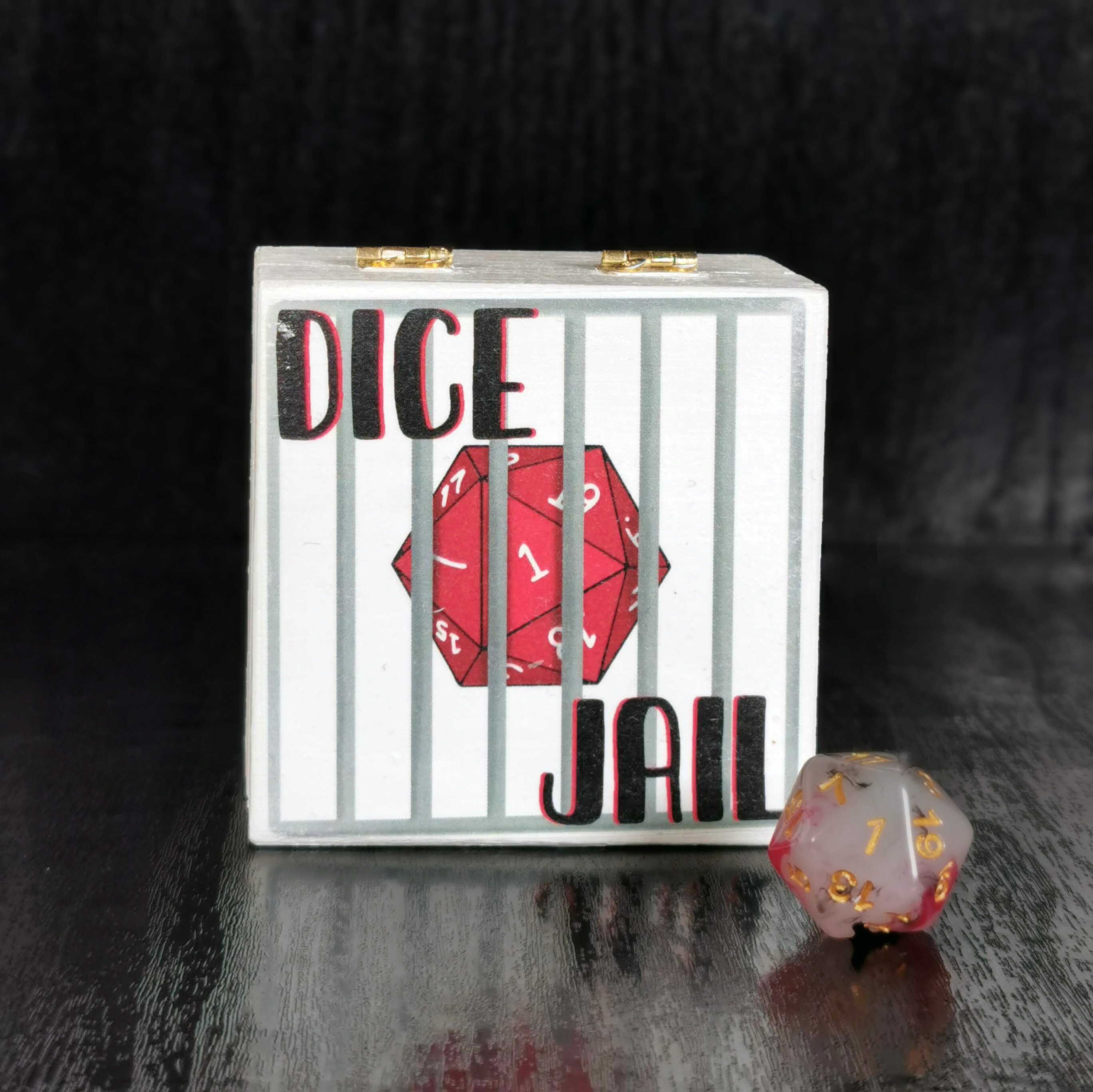 Dice Jail Dice Box Dnd Gift Dnd Dice Dnd Box Dnd Dice Etsy UK