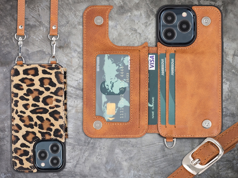 Iphone 13 Pro Iphone 13 Pro Max Crossbody Phone Case Full Etsy