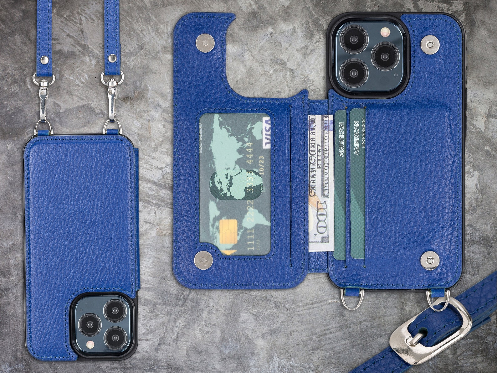 Iphone 13 Pro Iphone 13 Pro Max Crossbody Phone Case Full Etsy