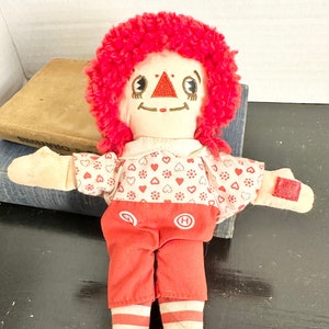 Raggedy Andy 1970s Vintage Rag Doll Himself Just Andy