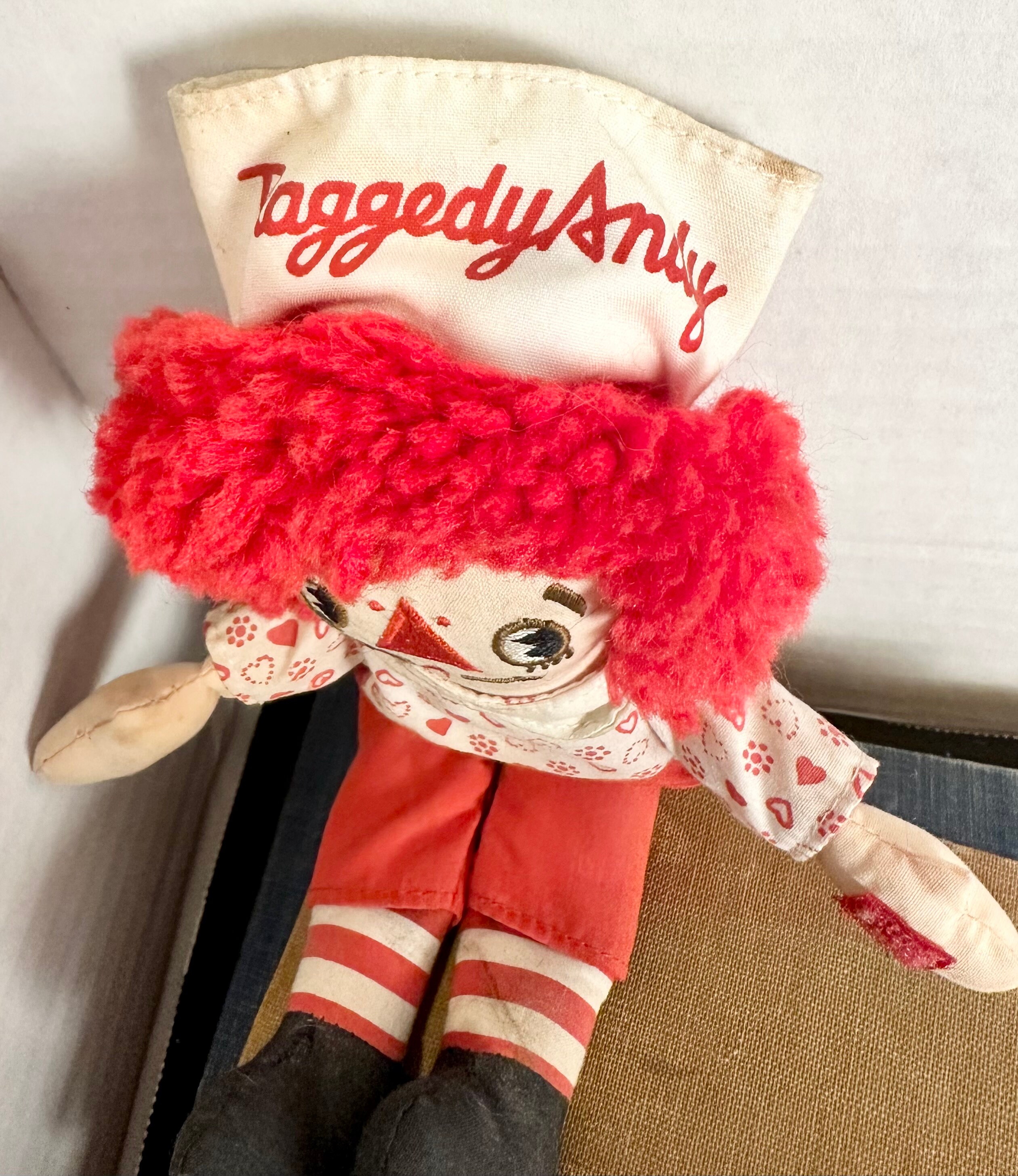 Raggedy Andy 1970s Vintage Rag Doll Himself Just Andy - Etsy