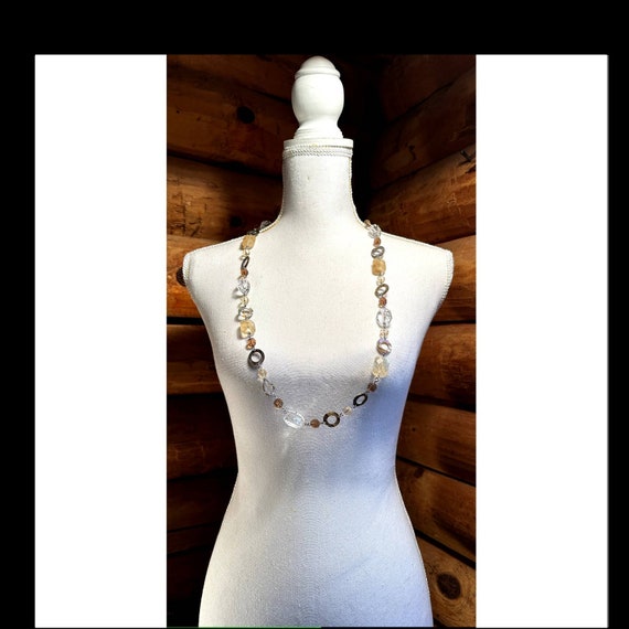 Vintage Lia Sophia adjustable necklace - image 2