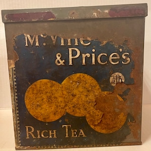 Antique McVities & Price biscuit tin