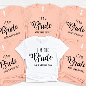 Gepersonaliseerde vrijgezellenfeest tshirts, bruids partij shirts, bruid tshirt, bruidsmeisje tshirt, bruids partij tees, vrijgezellenfeest tshirts, vrijgezellenfeest tshirts,