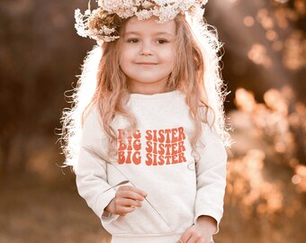 Big Sister Jumper - Child Sweater | Little Girl Sweatshirt | promoted to big Sister Shirt | Kid Sweater | Sister Shirts | Toddler Sweatshirt