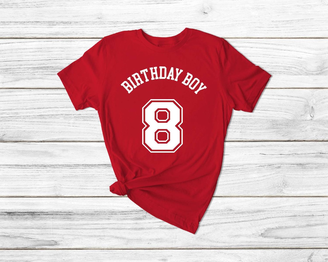 Birthday Tshirts Birthday Boy Tshirts Ladies Men's Etsy
