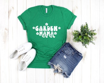 Gardening mama tshirt, gardening shirt, gardeners tshirt, crazy plant lady, gardening tshirt, ladies gift, gifts for her, plant mama tshirt