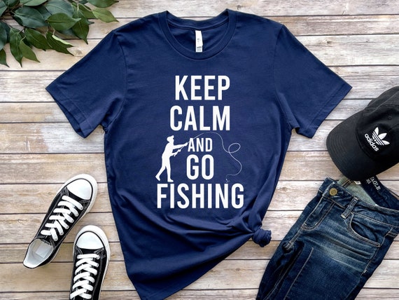 Keep Calm and Go Fishing T Shirt | Kids T-Shirt