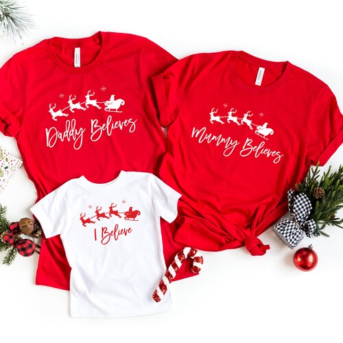 Funny Family Christmas Tshirts Mummy 