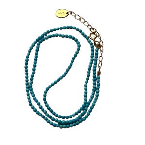 Turquoise Beaded Necklace
