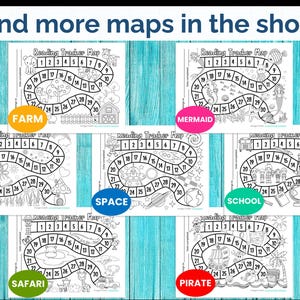 Check out reading tracker maps in the Prioritized Living shop.