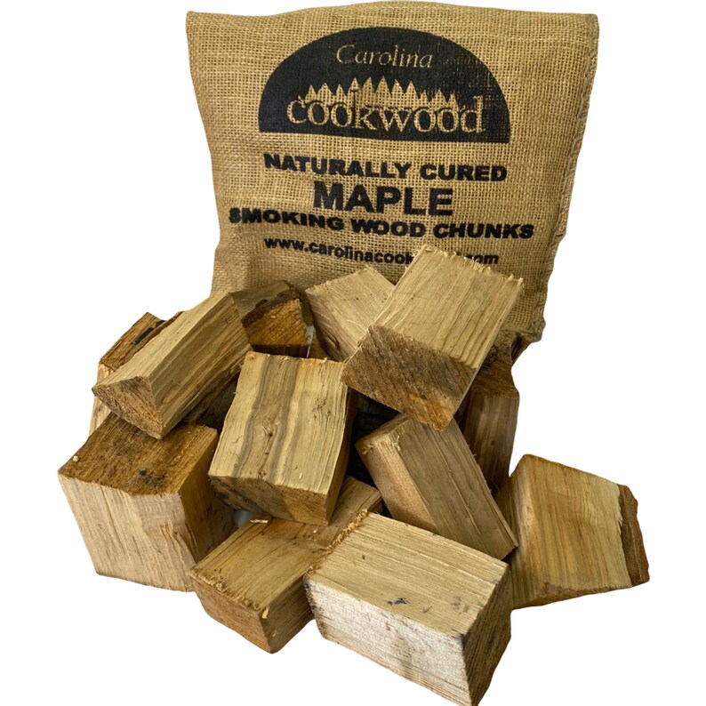 Carolina Cookwood Maple Smoking Wood Chunks Best Wood for Etsy