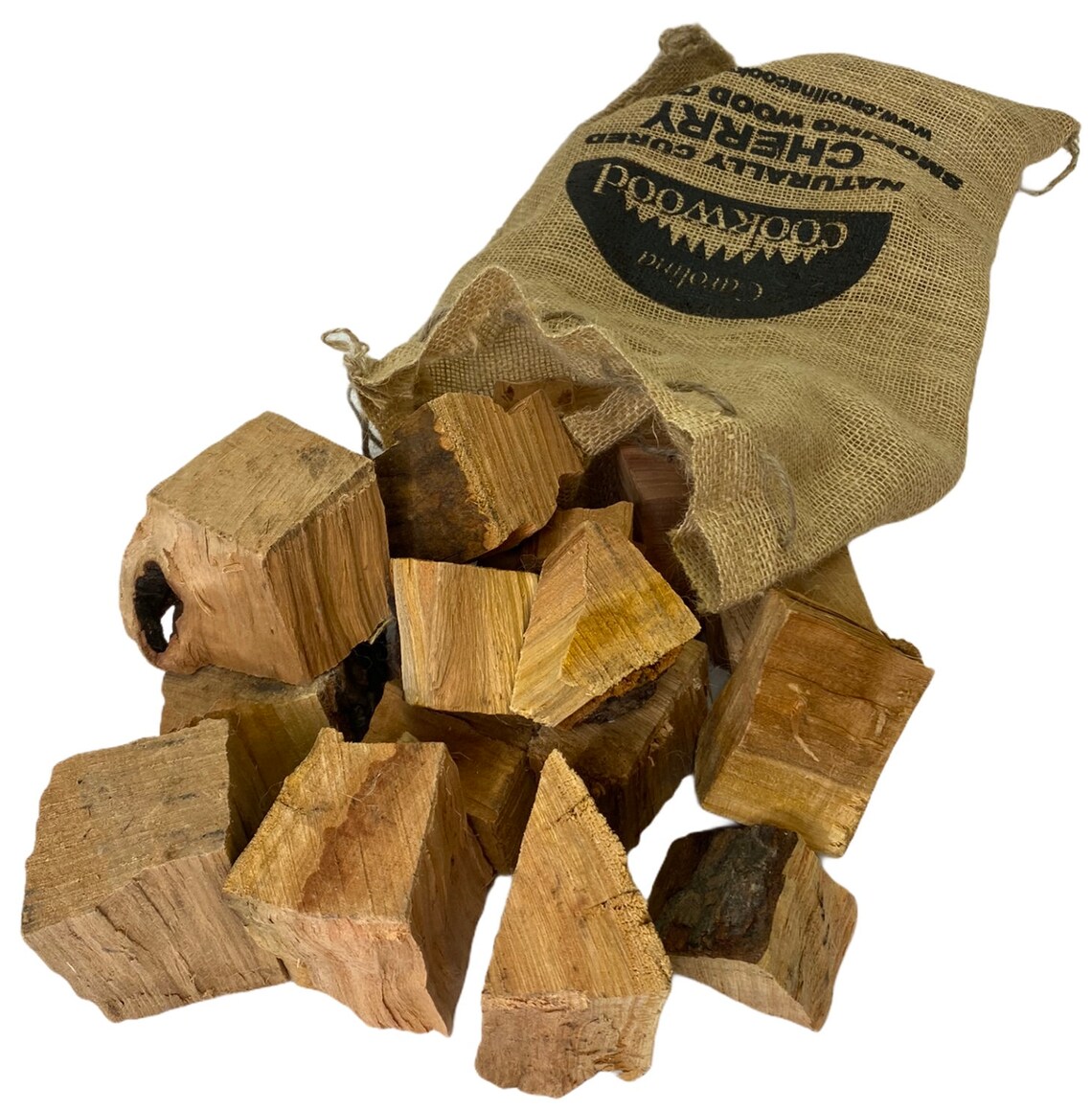 Carolina Cookwood Cherry Smoking Wood Chunks Best Wood For Etsy