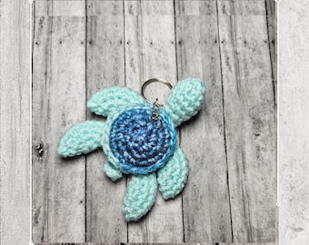 Gehaakte sleutelhanger babyzeeschildpad pdf-patroondownload