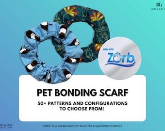Small Pet Bonding Scarf - Guinea Pig Accessory - Optional Potty Pad Made With Zorb® - Guinea Pig Scarf Carrier - Small Animal Bonding