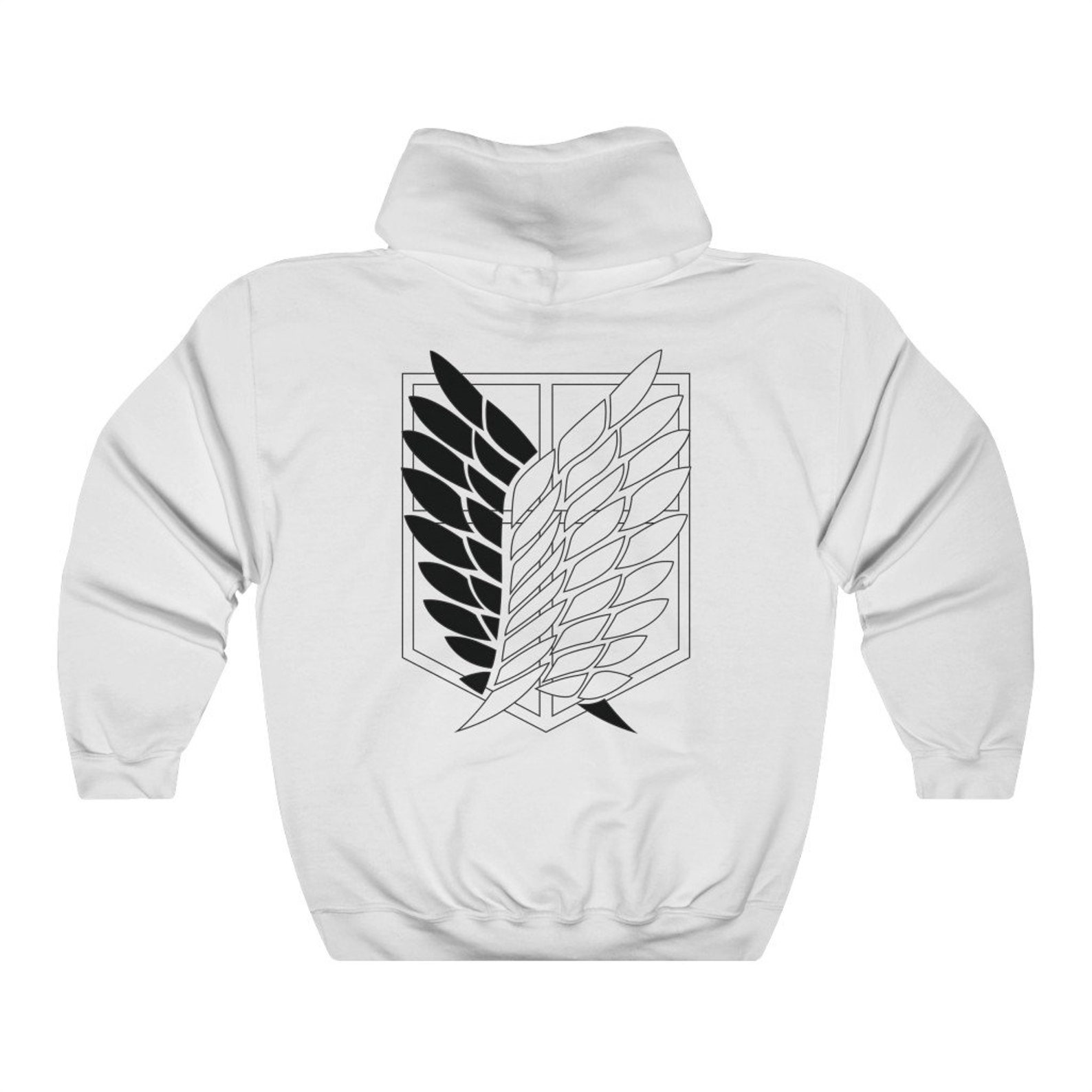 Wings of Freedom Back Design/Attack on Titan Hoodie/ Anime | Etsy