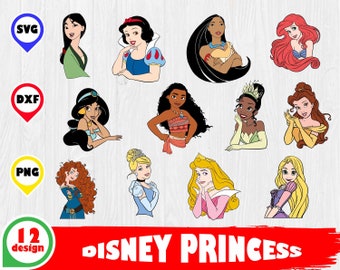 Download Disney Princess Svg Etsy SVG, PNG, EPS, DXF File