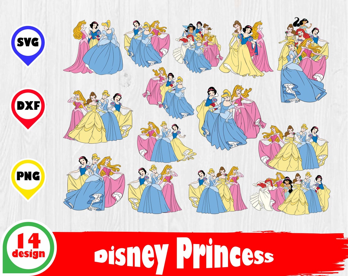 Disney Princess Svg