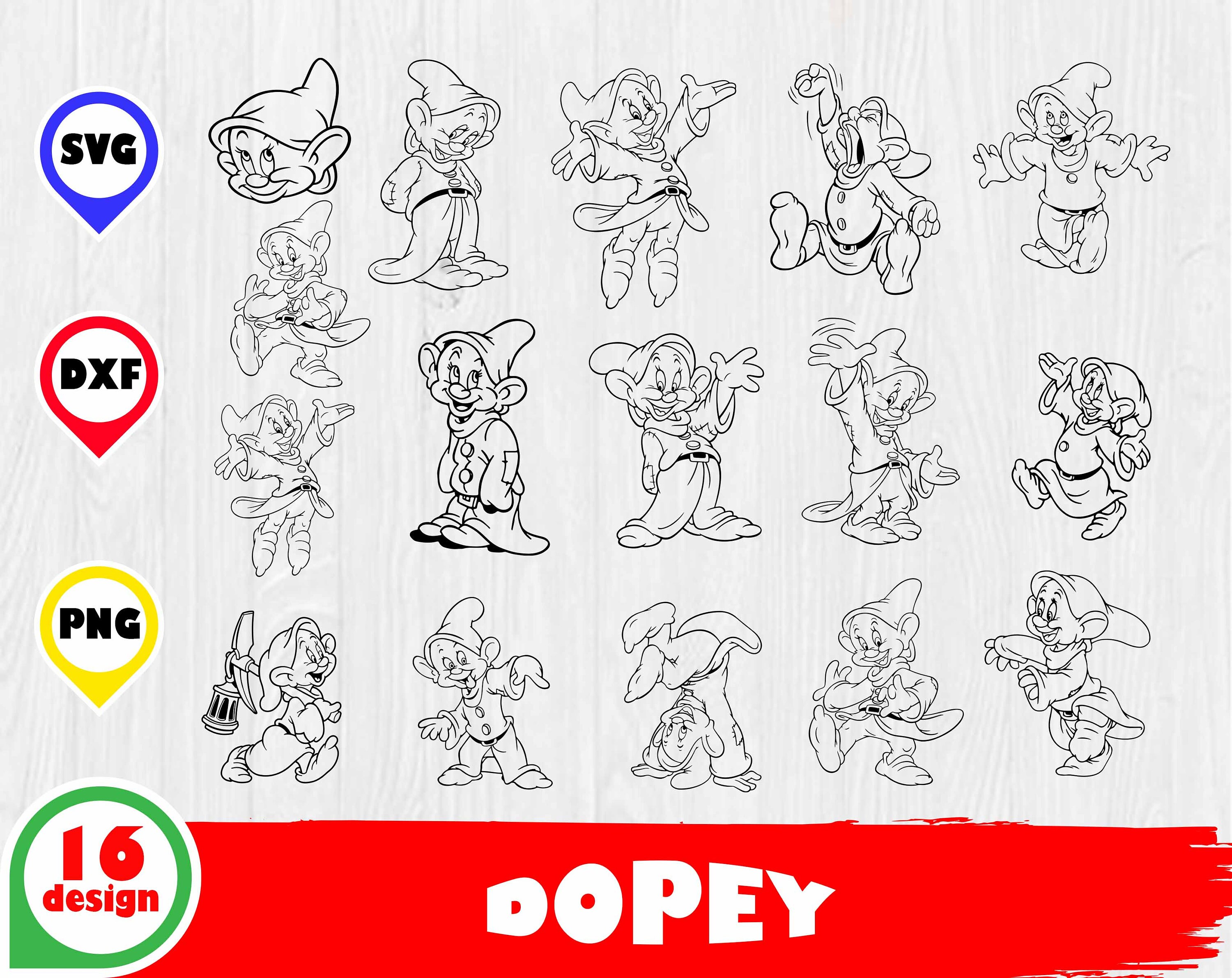Free Free 237 Snow White Dwarfs Svg SVG PNG EPS DXF File