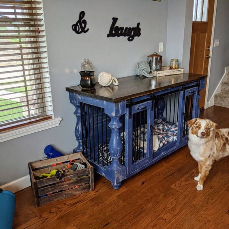 BEST Easy Lock Kennel System the Fine Rustic Custom Dog Etsy