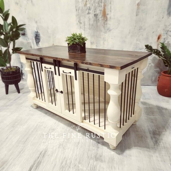 BEST Easy Lock Kennel System the Fine Rustic Custom Dog Etsy