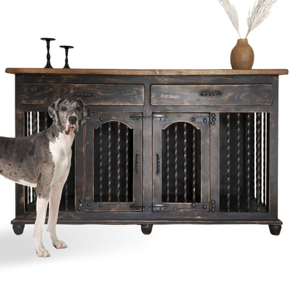Large Dog Kennel Etsy
