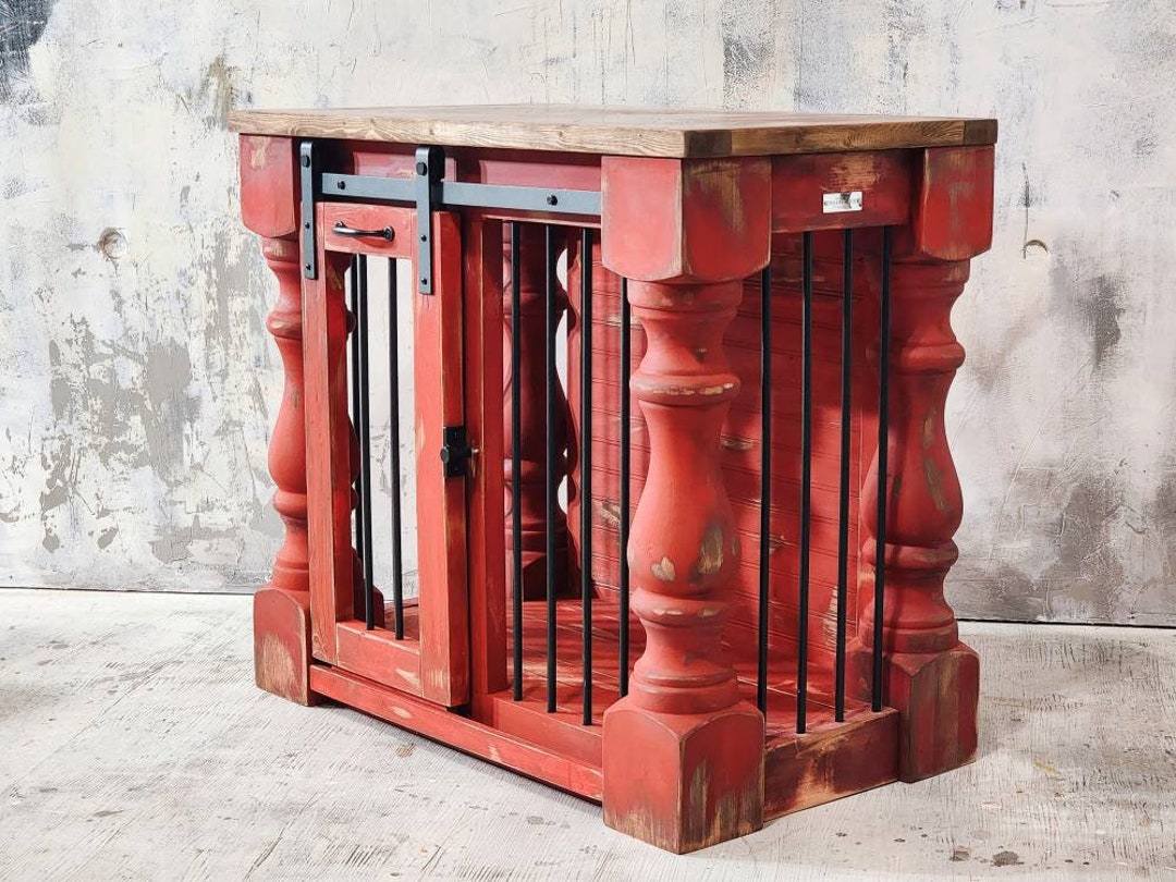 BEST Easy Lock Kennel System the Fine Rustic Custom Dog Etsy