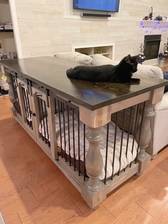 BEST Easy Lock Kennel System the Fine Rustic Custom Dog Etsy