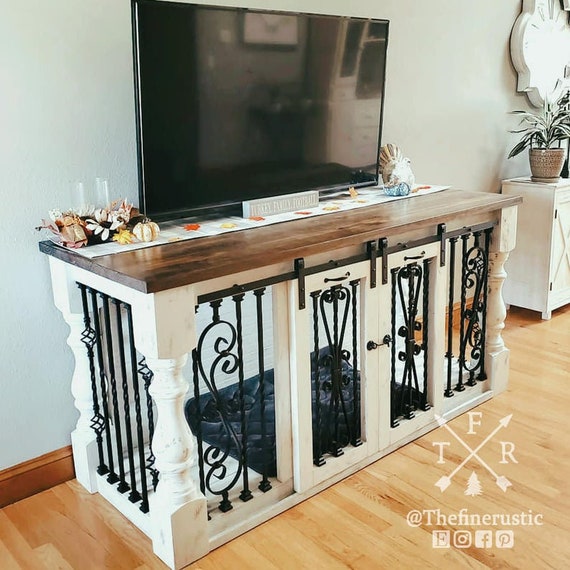Custom dog 2025 kennel furniture