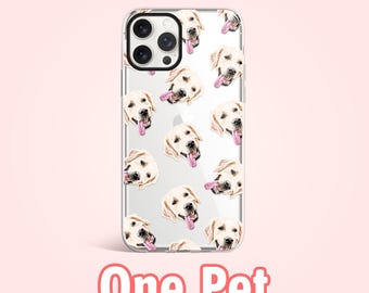 Society6 iPhone4/4S,5用 Die Young by Galvanise The Dog Custom 4 Dog Faces iPhone Phone Case, Personalized Dog Gifts
