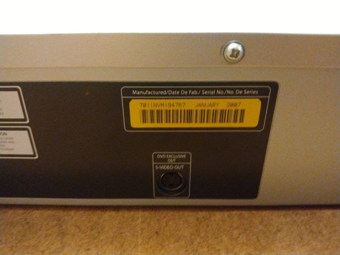 Zenith DVD Player VCR Combo With Remote Control Etsy