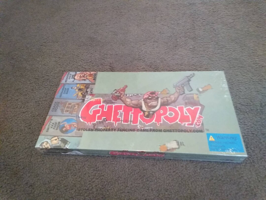 Ghettopoly Board Game Factory Sealed Etsy