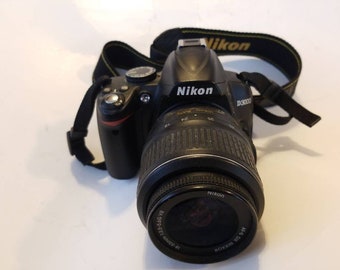 Nikon D3000 with AF-S Nikkor 18-55 f/3.5-5.6 G Camera