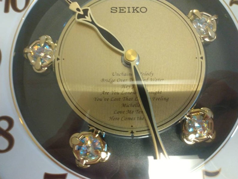 Beatles Seiko Melodies in Motion Wall Clock Etsy