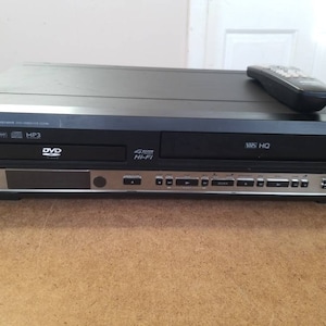 Philips DVD Player VCR Combo With Remote Control