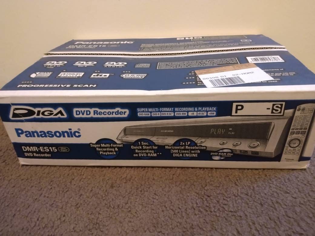 Panasonic DMR ES15 DVD Recorder New in Box Etsy