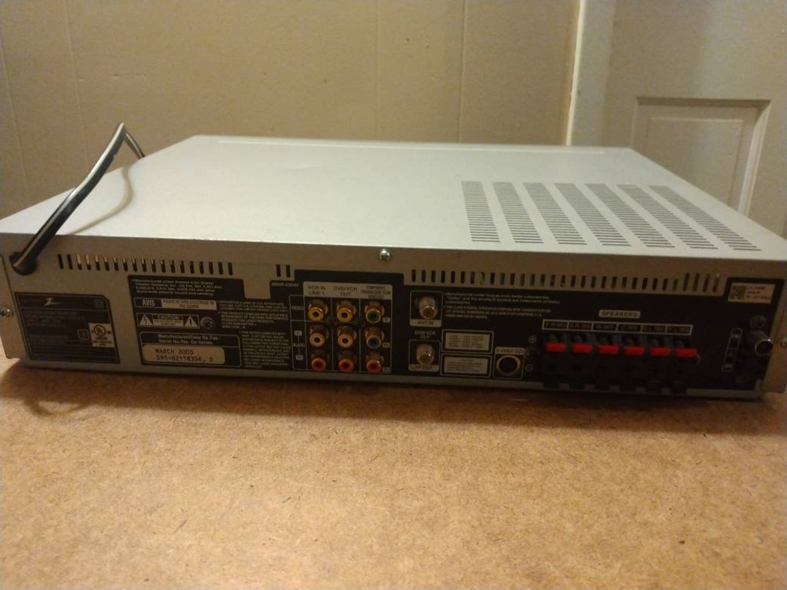Zenith DVD Player VCR Combo No Remote Control Somewhat Works Etsy