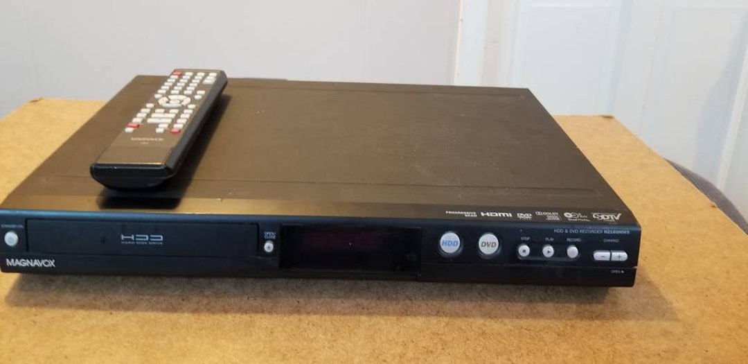 Magnavox Hdd DVD Recorder H2160MW9 With Remote Control Etsy