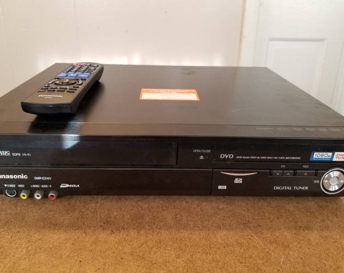 Toshiba Dvr620 Dvd Recorder Vcr Combo VHS to Dvd Dubbing VCR to DVD