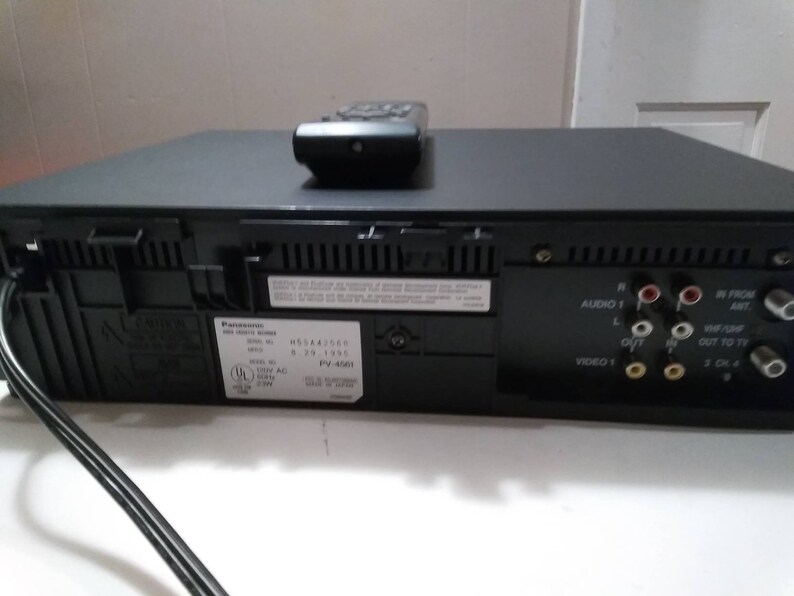Buy Panasonic VCR Video Cassette Recorder With Remote Control Online in