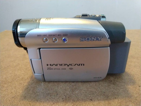 Sony Mini DV Handycam Camcorder - Etsy Sony Mini DV Handycam Camcorder - Etsy