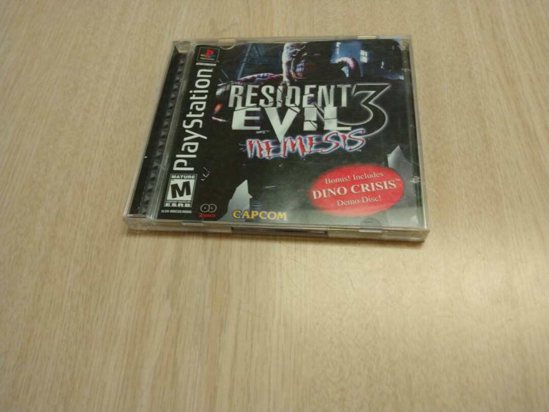 Resident Evil 3 Playstation 1 - Etsy